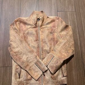 Snakeskin Pattern Jacket
